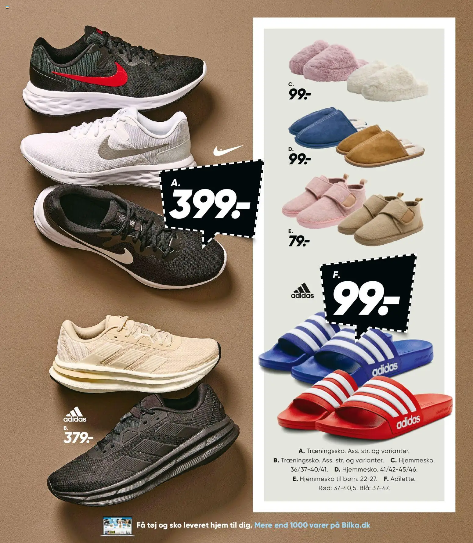 Bilka tilbudsavis – gyldig fra 01.01.2026 | Side: 38 | Produkter: Hjemmesko, Sko, Tøj