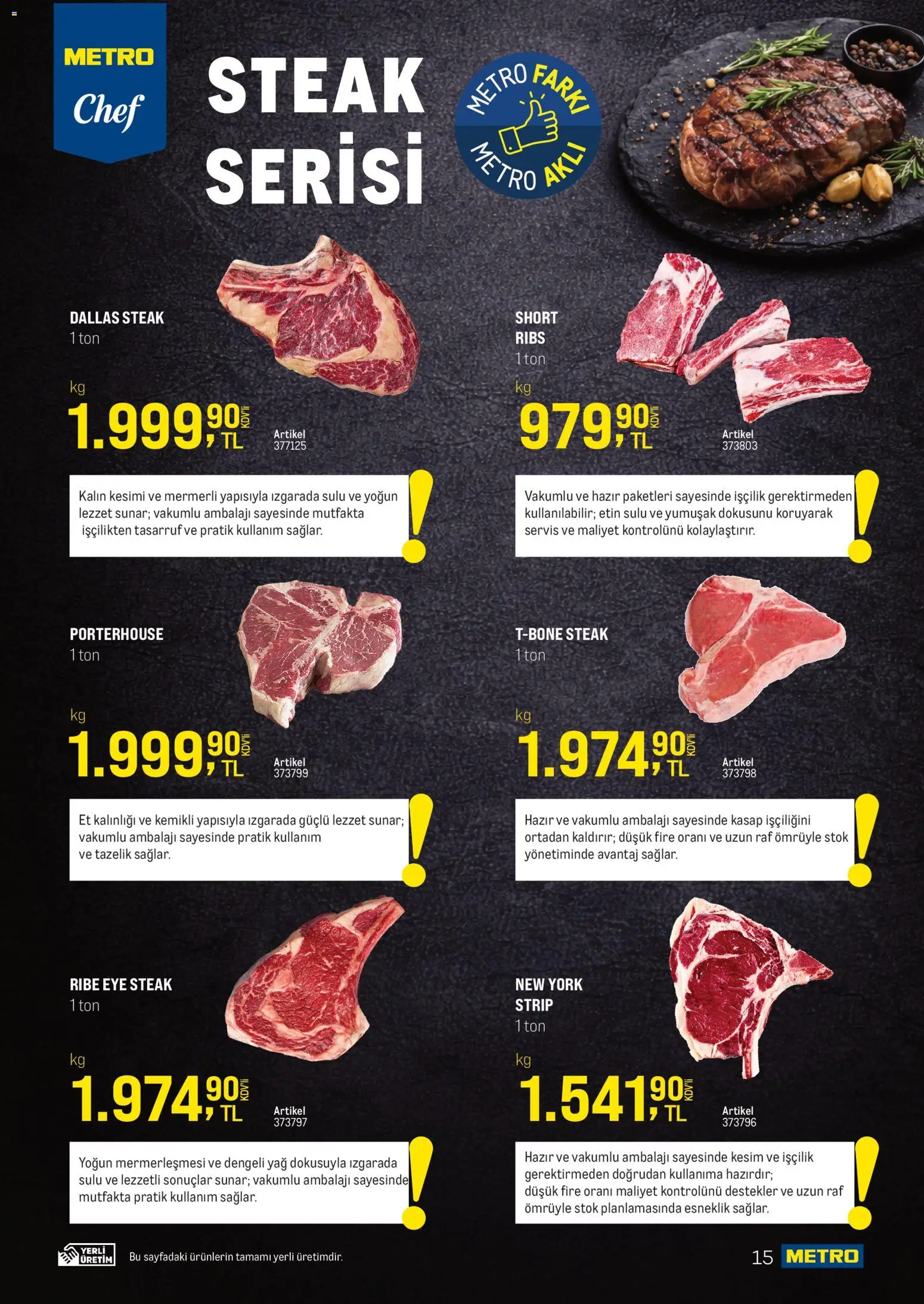 Metro - Şehir Otelleri - 08.04.2026 tarihinden itibaren geçerlidir | Sayfa: 15 | Ürünler: Raf, Yağ