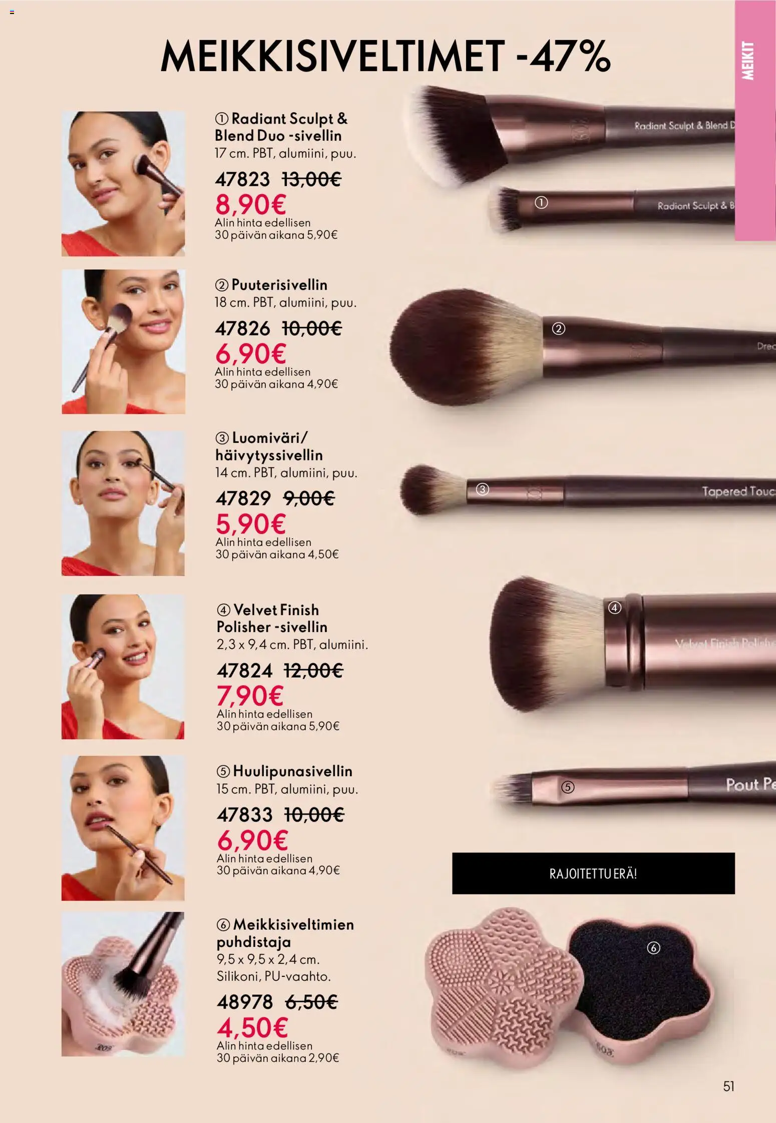 Oriflame - Esite 01 – voimassa 31.12.2025 alkaen | Sivu: 51 | Tuotteet: Sivellin