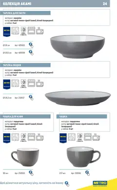 Metro акції дійснийкції з 24.07.2024 | Сторінка: 24 | Товари: Чашка