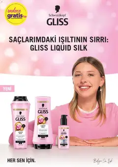 01.11.2025 tarihinden itibaren geçerli olan Gratis kataloğu önizlemesi | Sayfa: 4 | Ürünler: Şampuan, Su