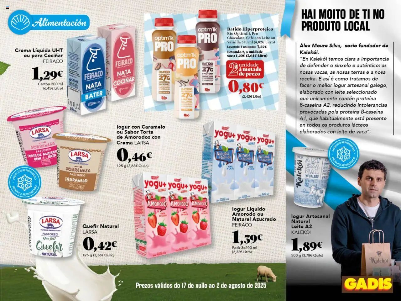 Gadis folleto Galicia │ válido desde el 17.07.2025 | Página: 19 | Productos: Café, Crema