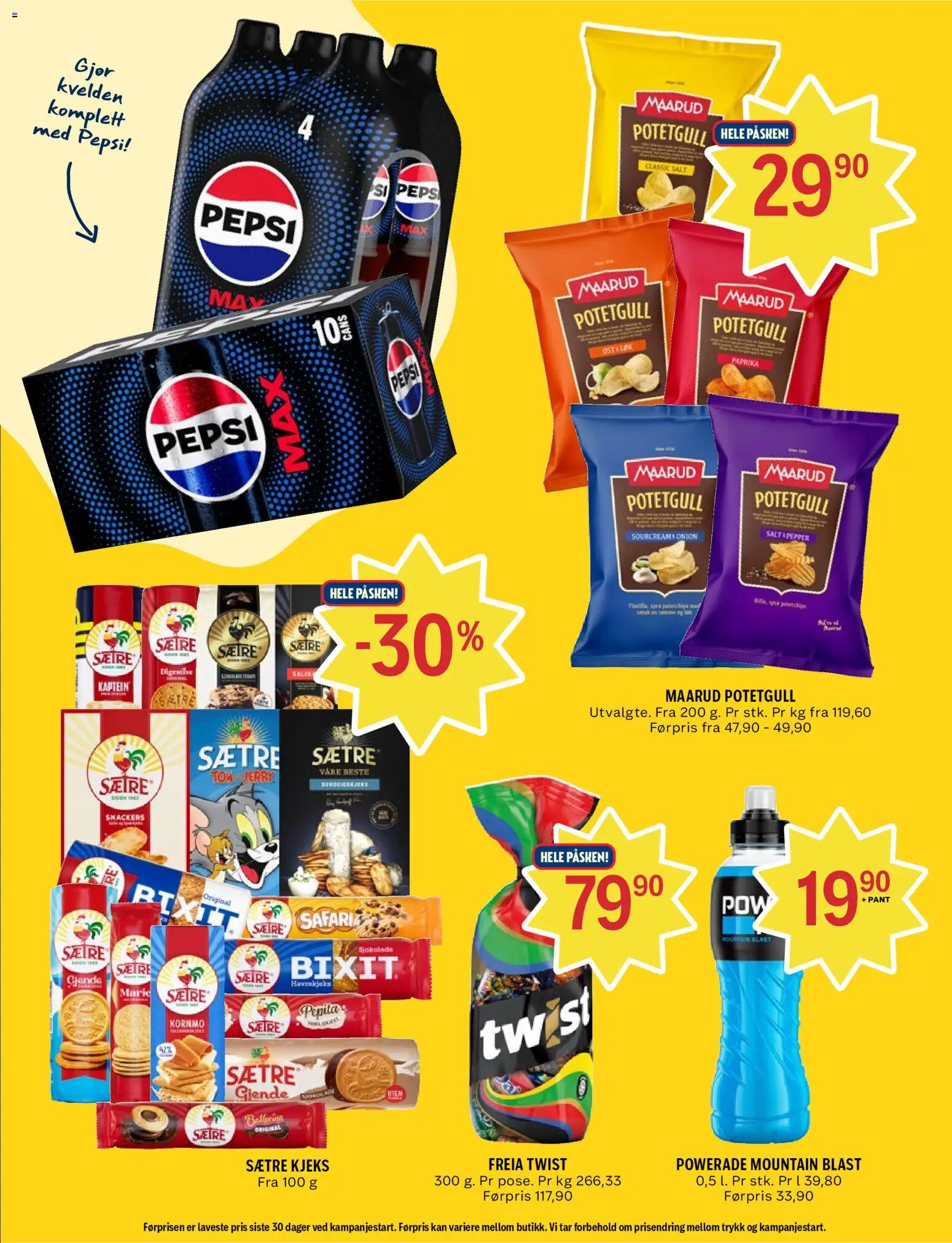 {H1} | Side: 9 | Produkter: Hvedemel, Pasta, Mozzarella, Knickers