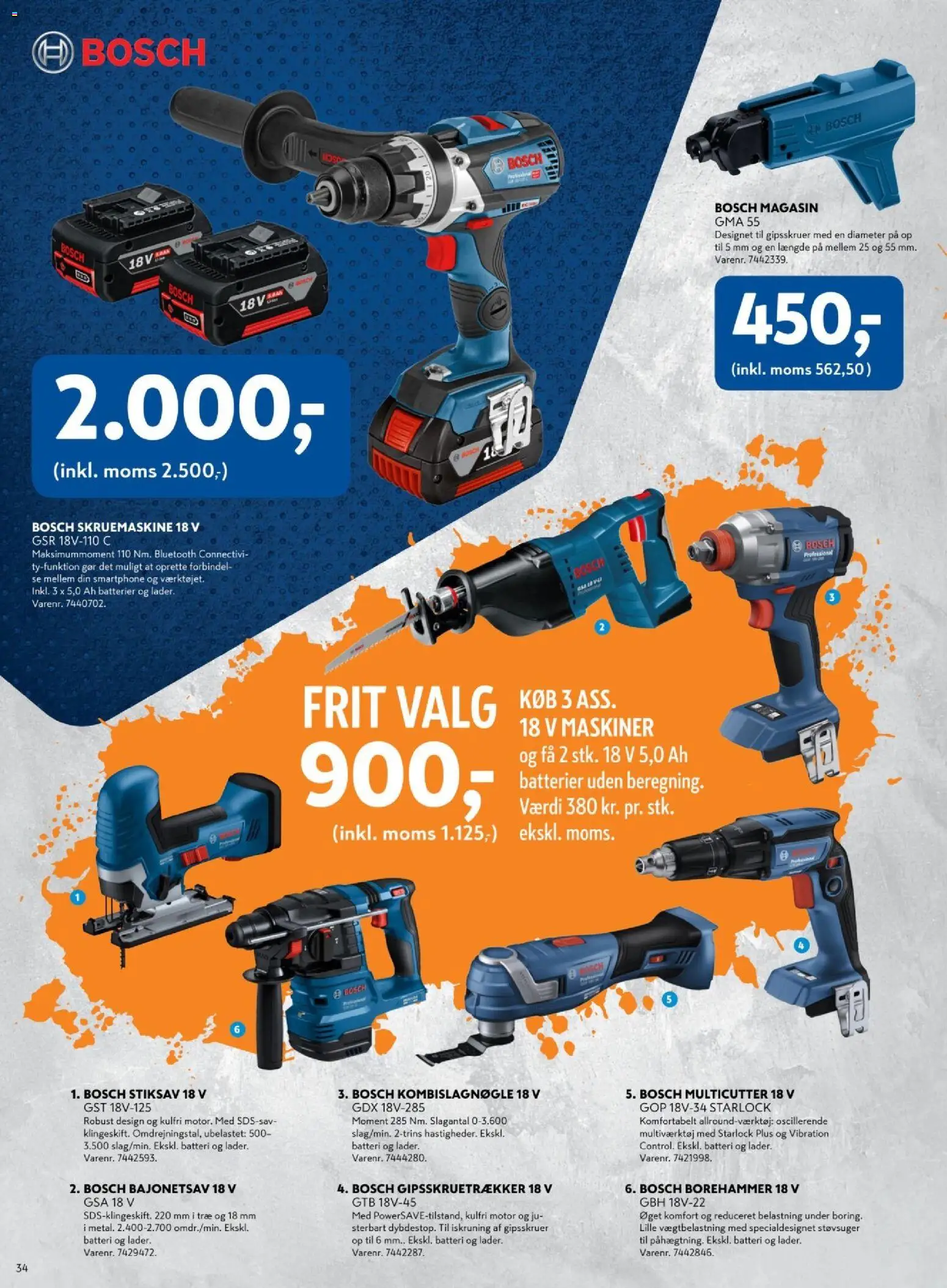 Davidsen tilbudsavis – gyldig fra 24.04.2026 | Side: 34 | Produkter: Batterier, Smartphone, Støvsuger, Batteri