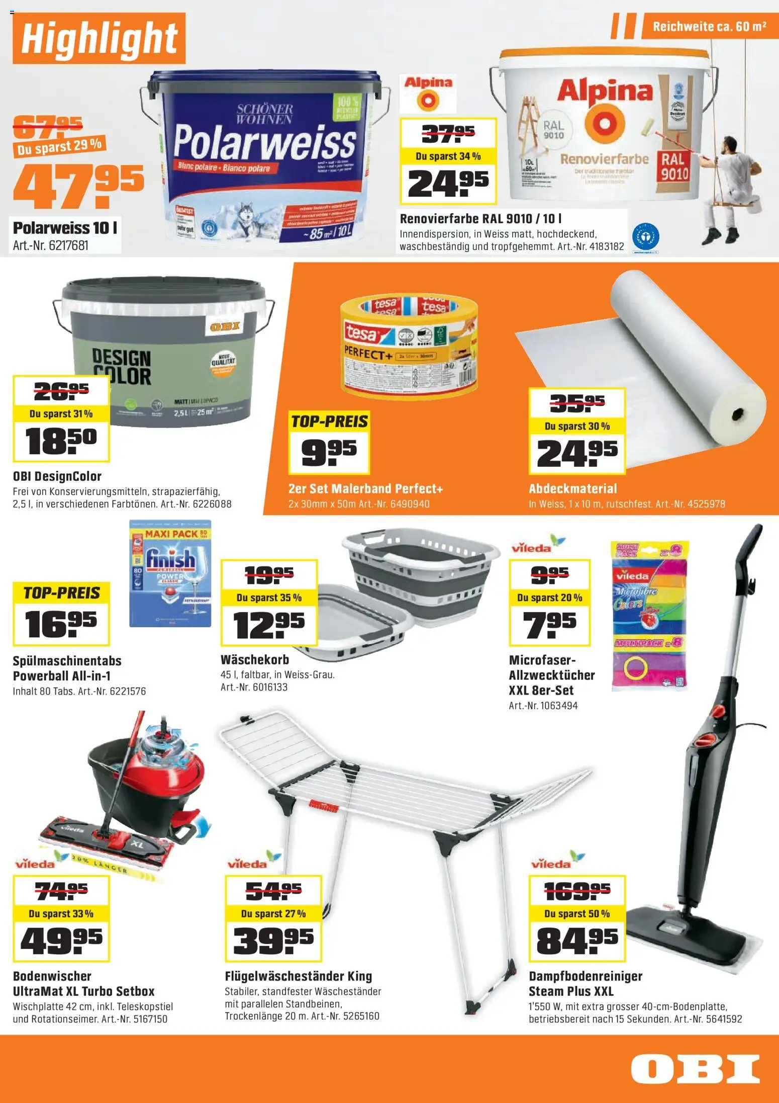OBI - ALLES MACHBAR MIT OBI – gültig ab 28.02.2026 | Seite: 11 | Produkte: Spülmaschinentabs