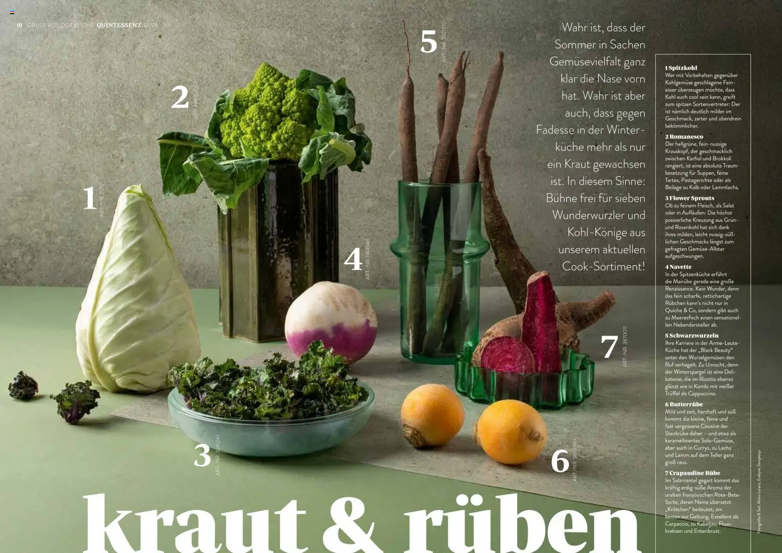 Transgourmet Quintessenz gültig ab 13.02.2026 | Seite: 7 | Produkte: Salat, Kraut