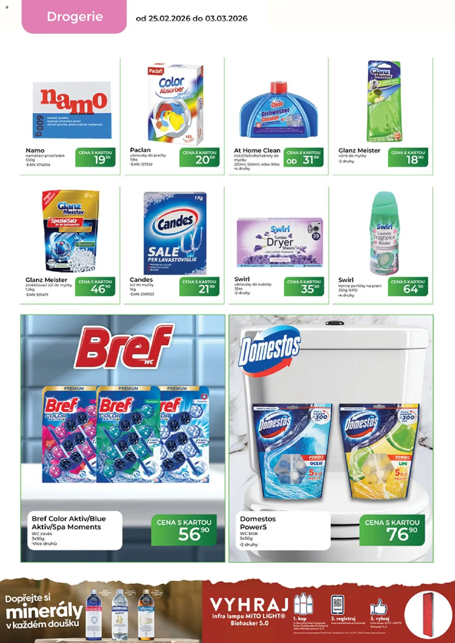 Tamda Foods leták od 25.02.2026 | Strana: 52 | Produkty: Wc blok, Box, Minerály, Ubrousky