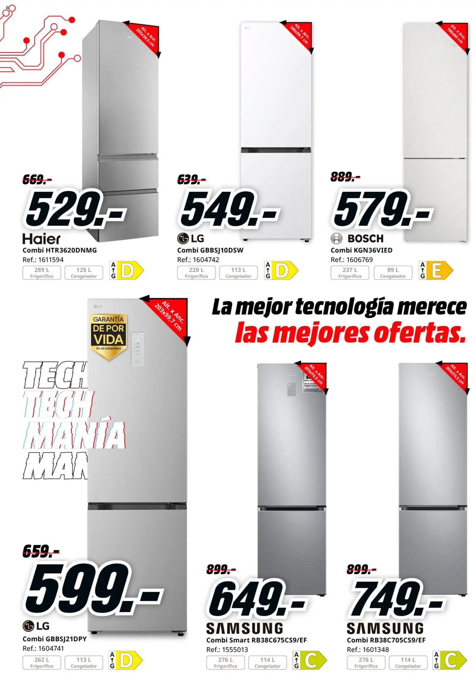 Media Markt folleto │ válido desde el 02.03.2026 | Página: 4 | Productos: Congelador, Combi