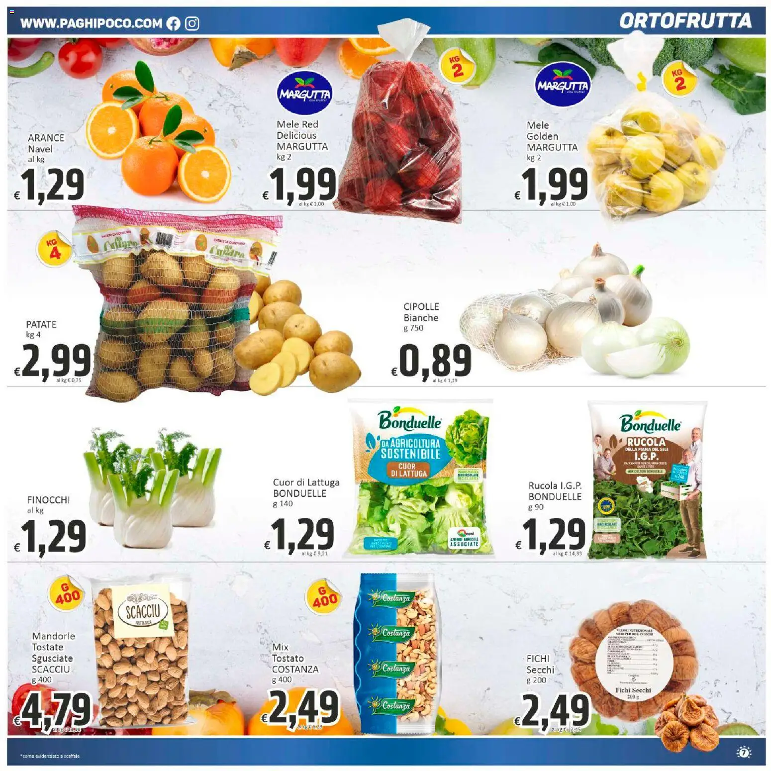 Volantino Paghi Poco del 01.12.2025 | Pagina: 7