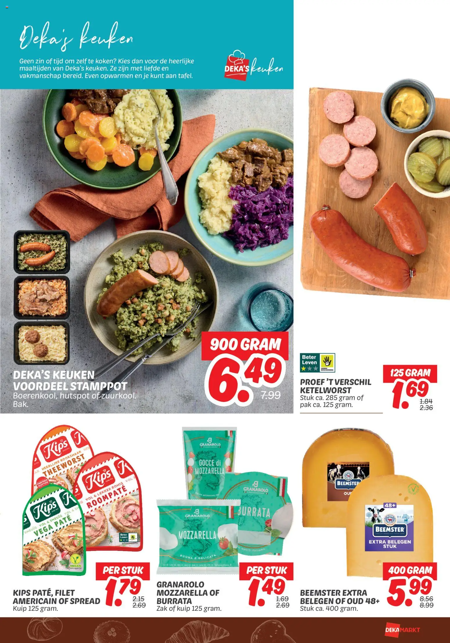 {H1} | Pagina: 17 | Producten: Zak, Mozzarella