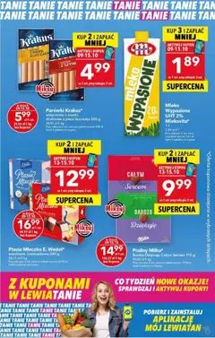 Pogląd oferty "Lewiatan gazetka - Z Kuponami w Lewiatanie" - ważna od 09.10.2025