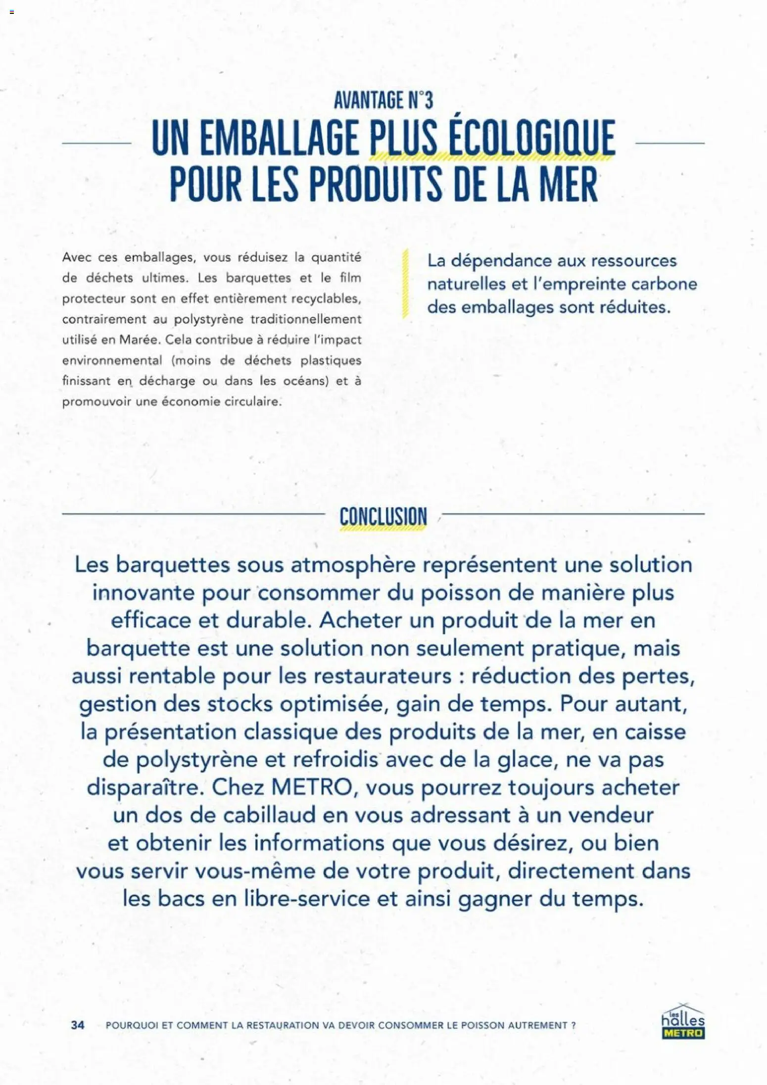 {H1} | Page: 34 | Produits: Mais, Dos de cabillaud, Poisson