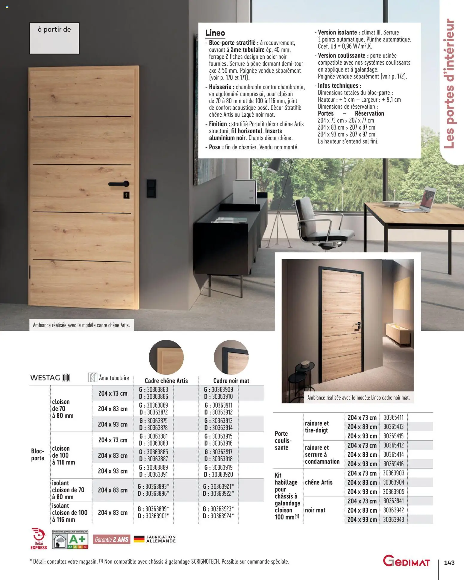 {H1} | Page: 143 | Produits: Plinthe, Porte, Laque, Cadre