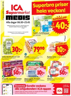 ICA Supermarket - Stockholm - Förhandsvisning av reklamblad från butik ICA Supermarket aktuell från 12.01.2026