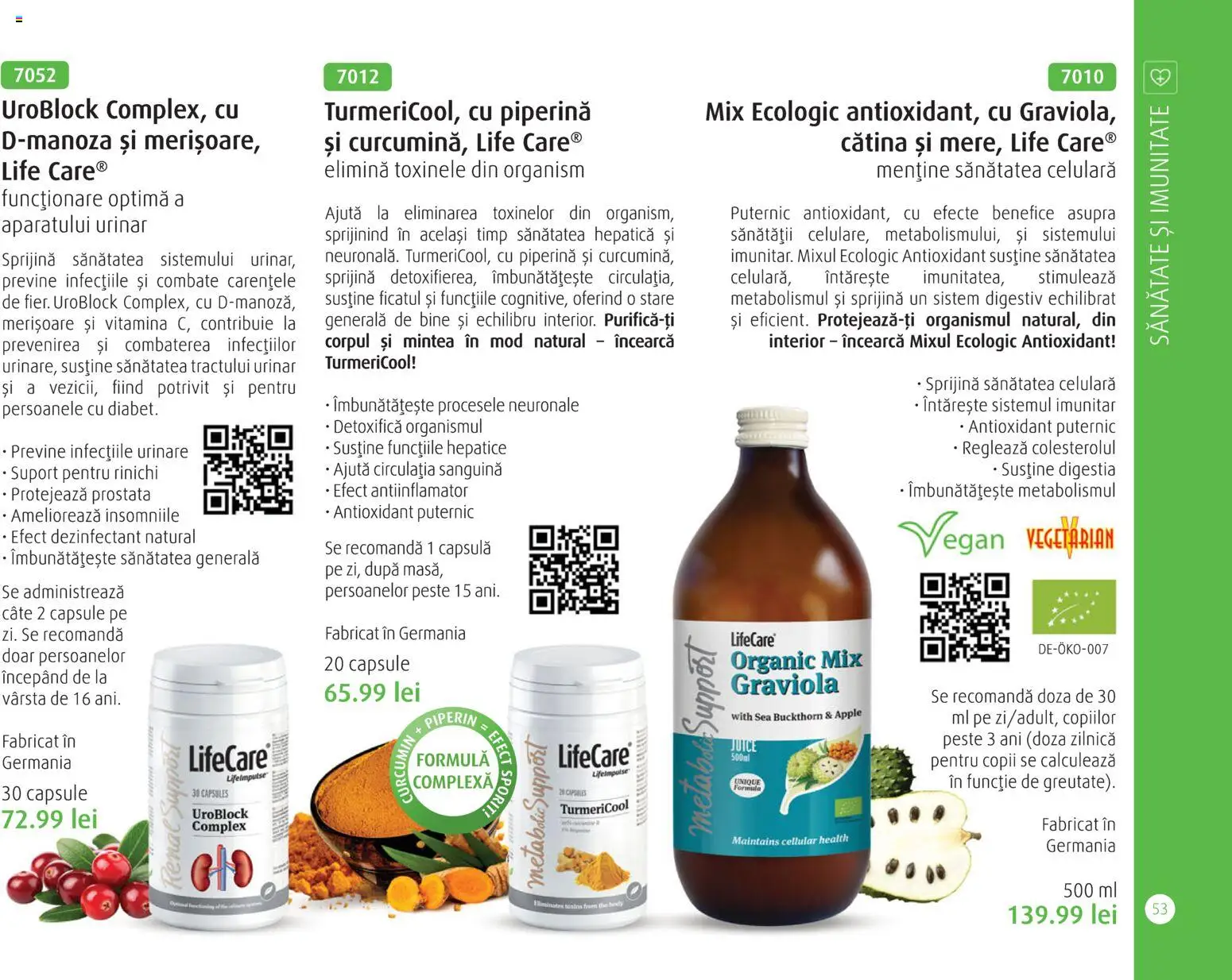 Noul catalog Life Care – valabil de la 01.04.2026 | Pagină: 55 | Produse: Body, Apple, Pește, Çocuk sutyeni