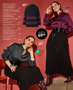 Ulla Popken Prospekt 	 ab 01.11.2025 gültig | Seite: 54 | Produkte: Hemdbluse, Midirock, Pullover