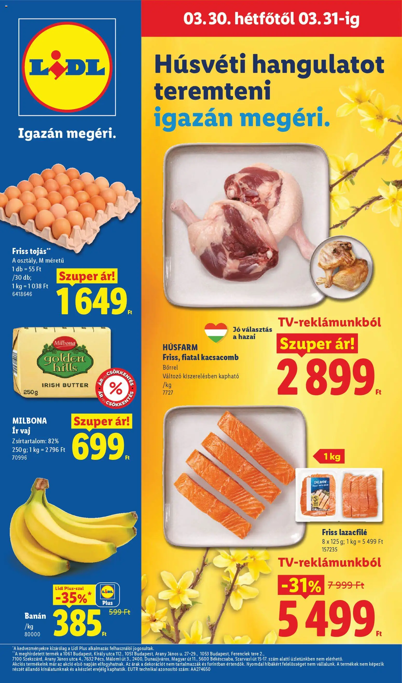 Lidl akciós ujság - amely érvényes a következő dátumtól: 26.03.2026 | Oldal: 68
