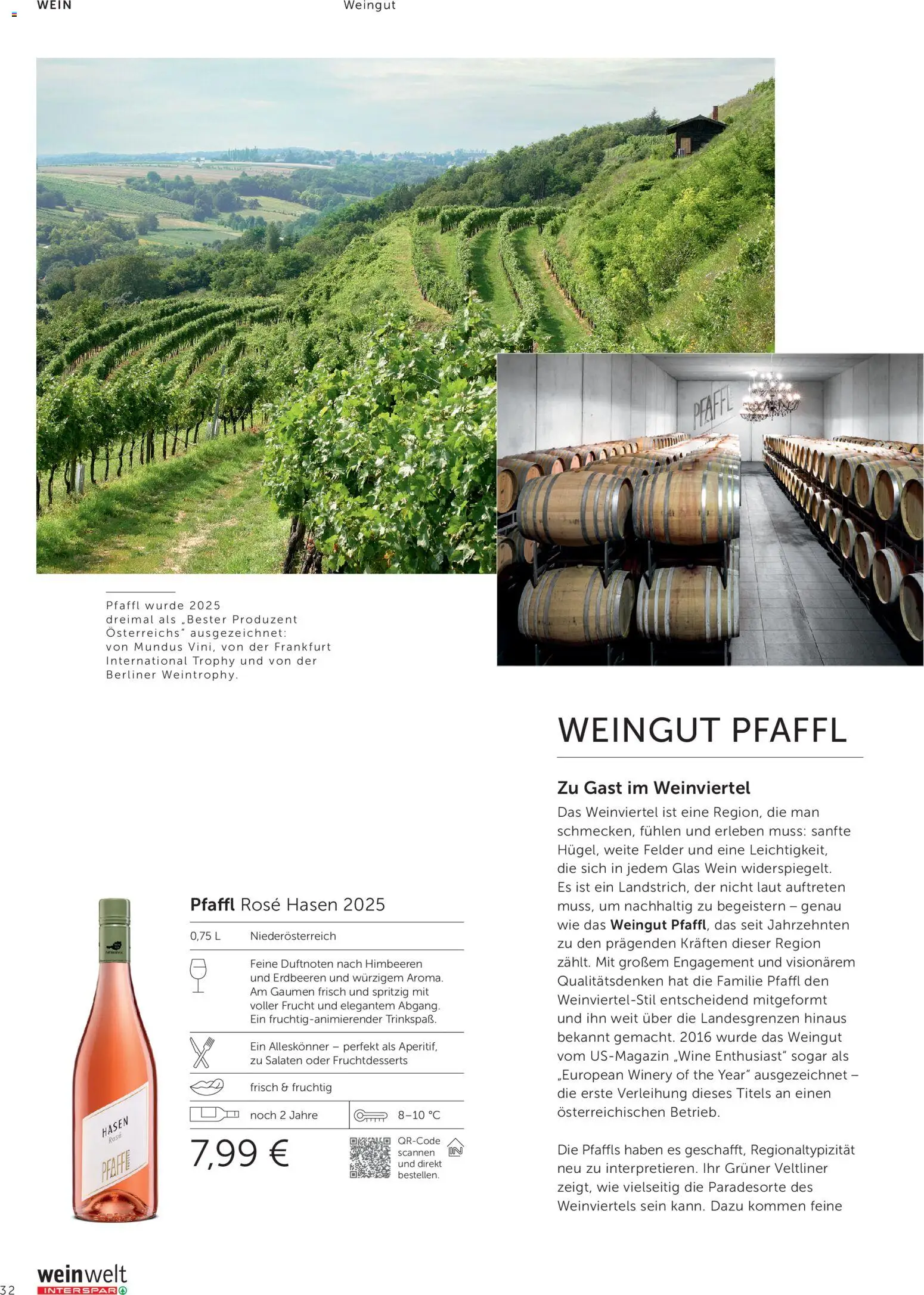Interspar Meine Weinwelt Frühling 2026 gültig ab 05.03.2026 | Seite: 32 | Produkte: Erdbeeren, Wein
