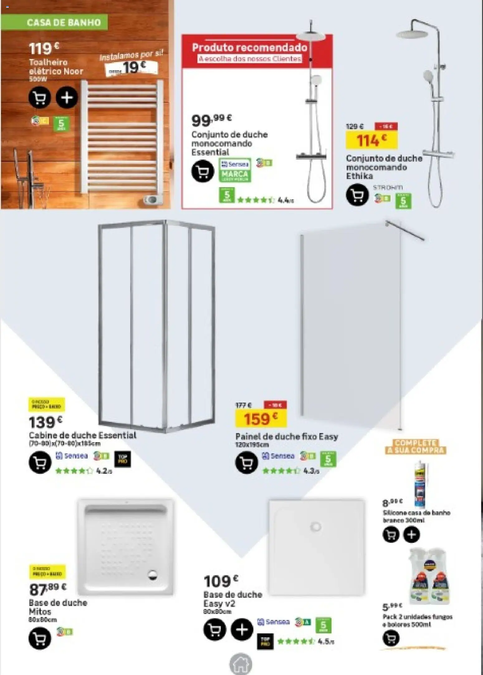 Leroy Merlin Catálogo │ válido de 15.01.2026 | Página: 8 | Produtos: Base, Casa de banho, Banho