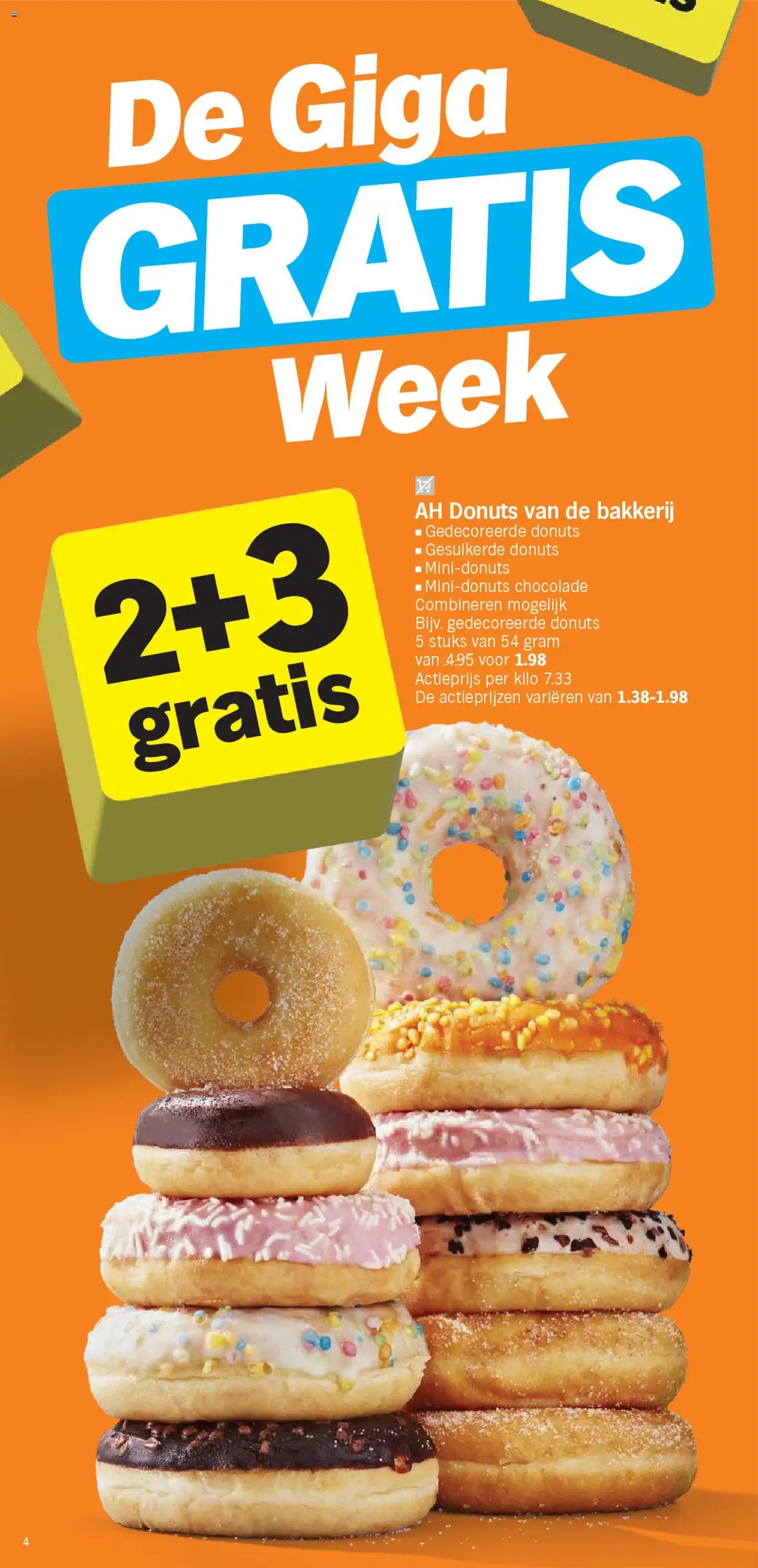  | Pagina: 4 | Producten: Donuts, Bakkerij, Chocolade
