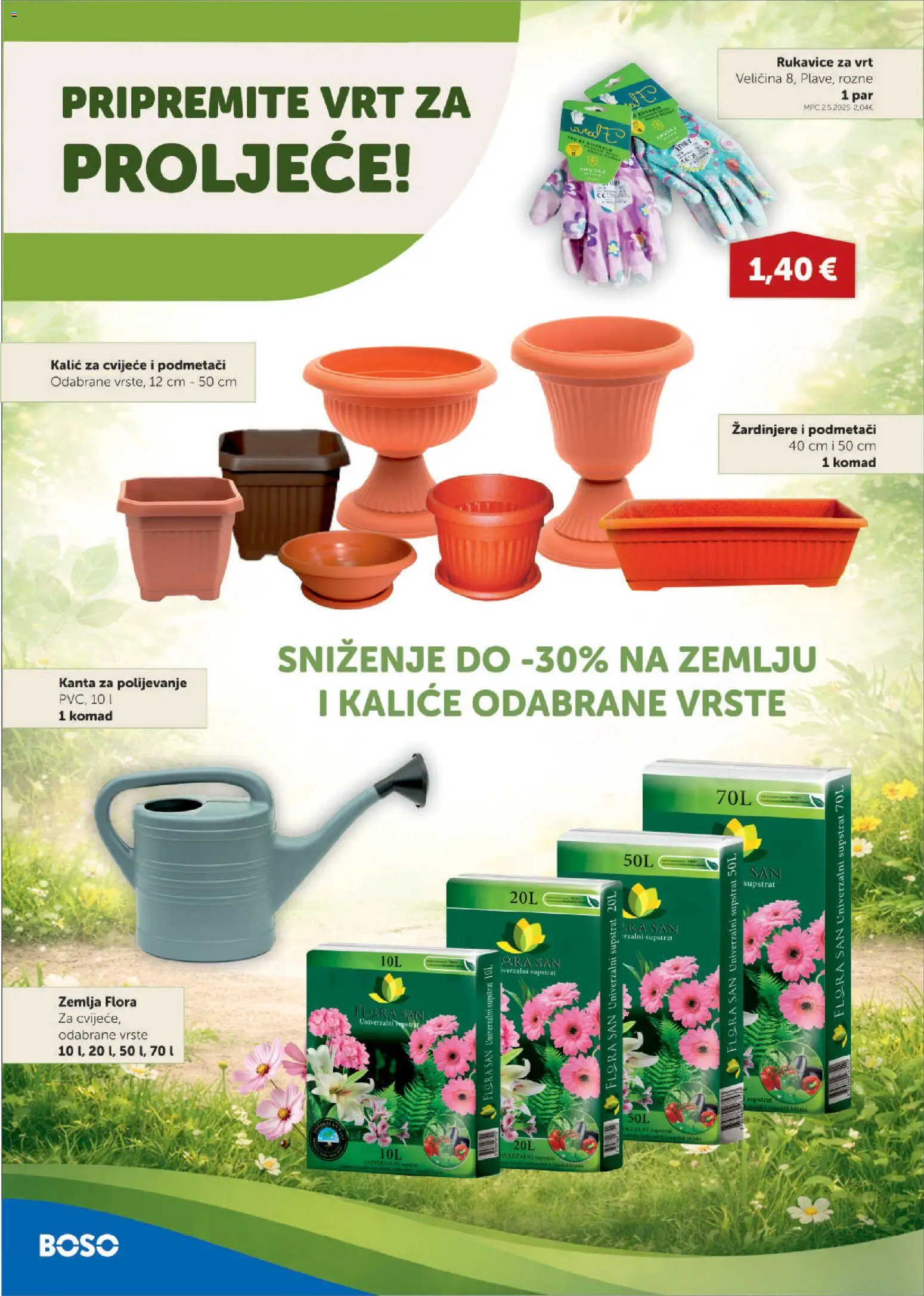 Boso katalog | vrijedi od 12.03.2026 | Stranica: 16 | Proizvodi: Cvijeće, Rukavice