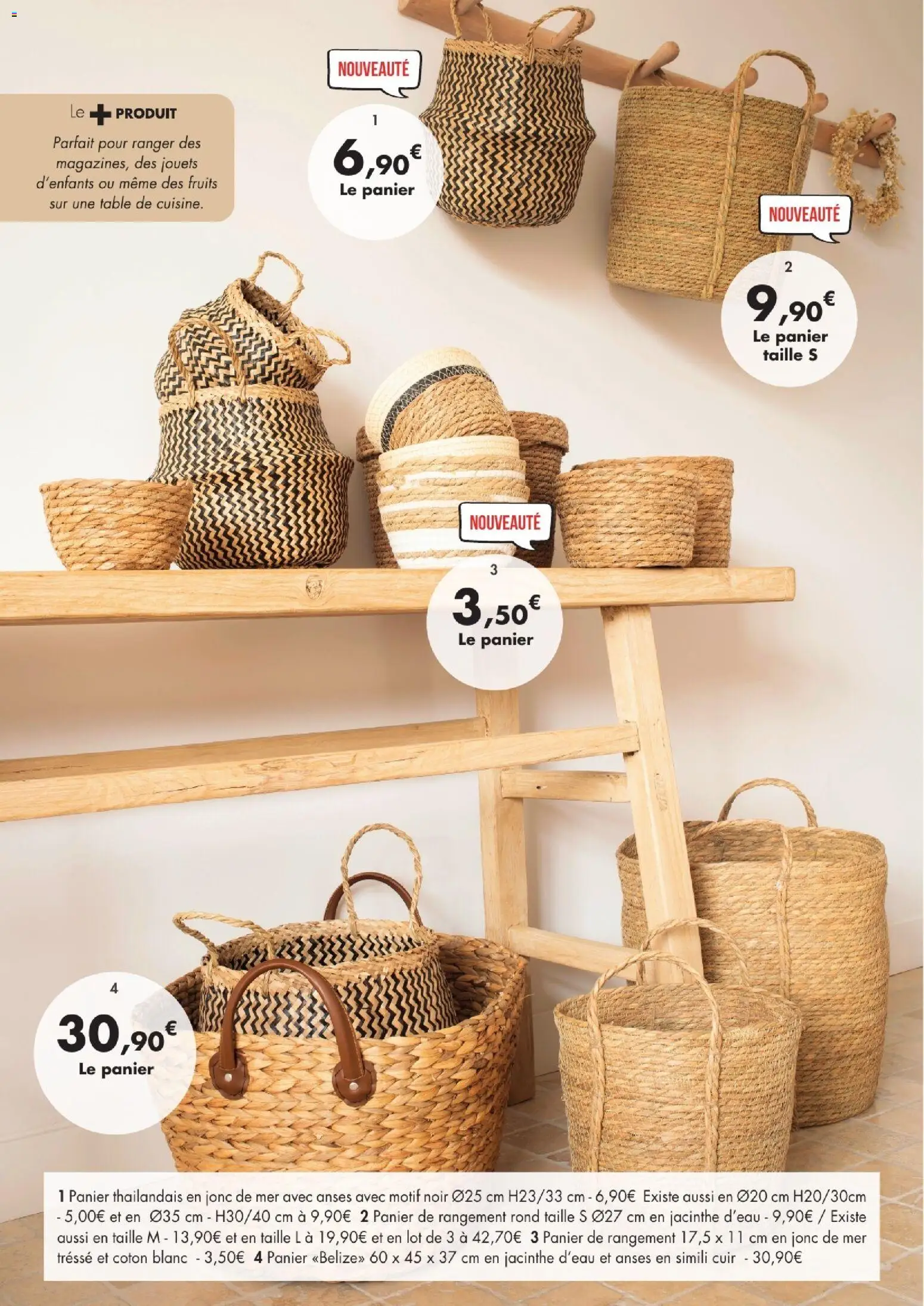 {H1} | Page: 20 | Produits: Coton, Jouets, Table, Panier