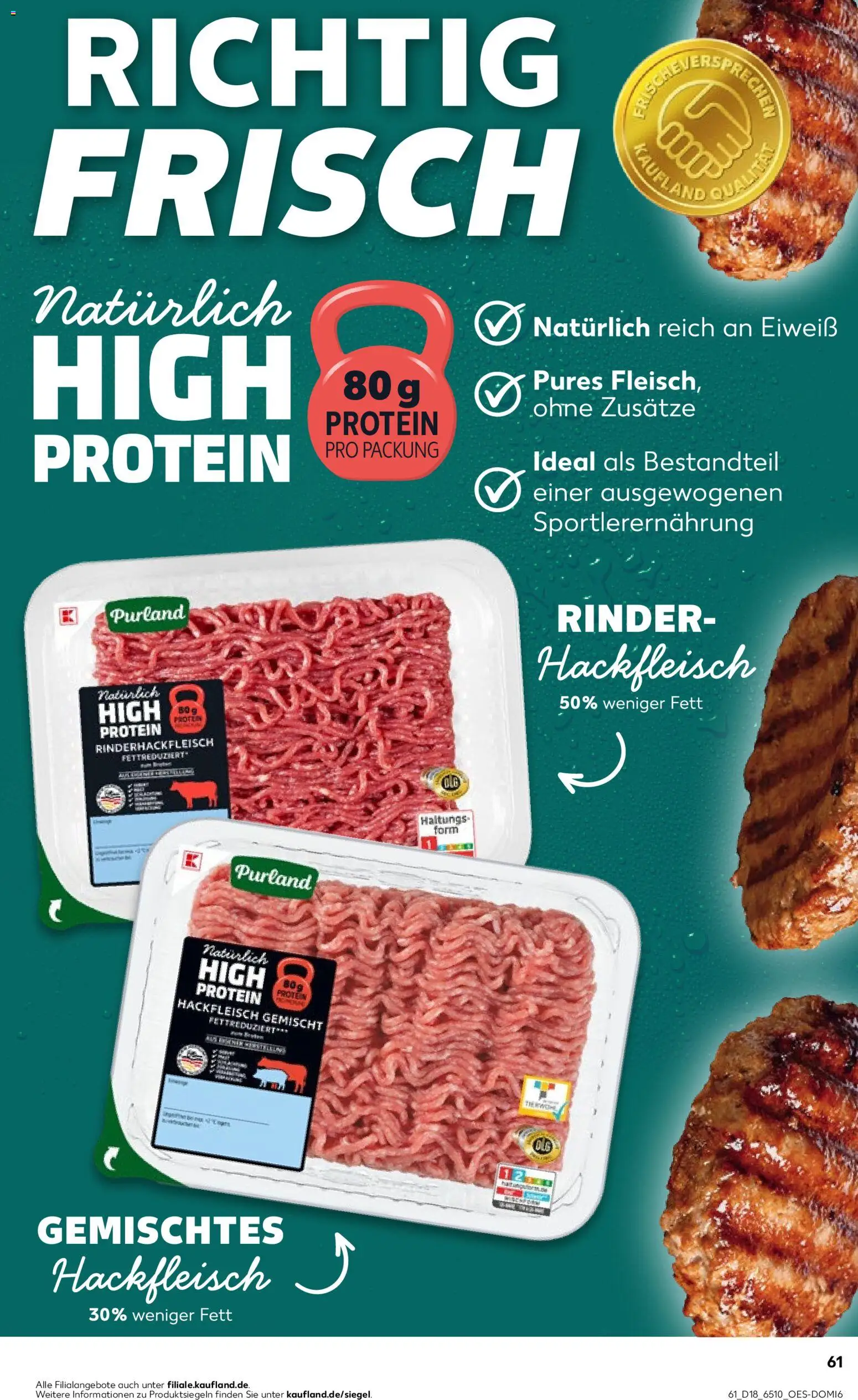 Kaufland Prospekt Völklingen	 – gültig ab 30.04.2026 | Seite: 61 | Produkte: Hackfleisch
