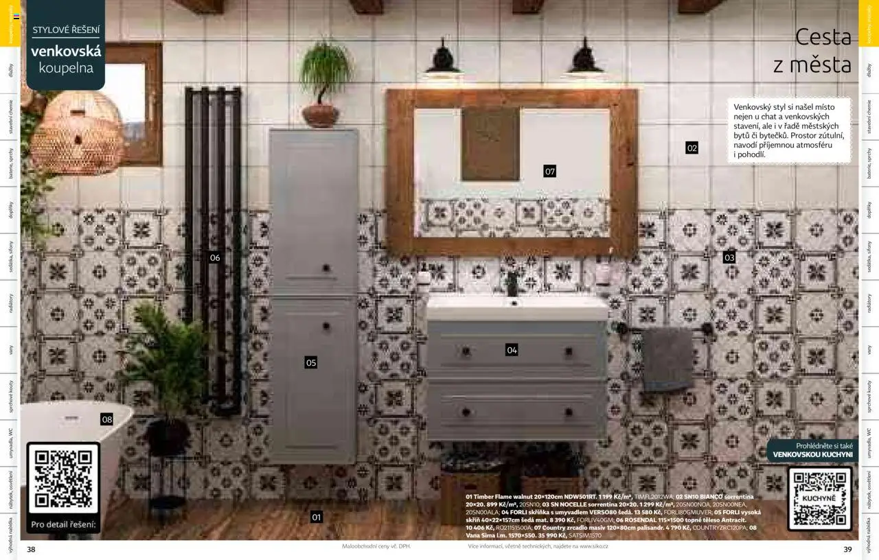 Siko koupelny katalog Koupelny 2025/2026 od 14.10.2025 | Strana: 20 | Produkty: Vana, Zrcadlo, Kuchyně, Skříň