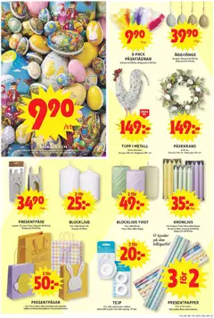 TEJP, ICA. Välj mellantejp i hållare eller refill 2-pack. Klar eller osynlig. 19 mm. - Förhandsvisning av reklamblad från butik ICA Maxi aktuell från 23.03.2026 | Sida: 14 | Produkter: Galler, Tejp
