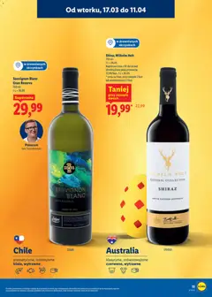 Pogląd oferty "Sauvignon Blanc Gran Reserva, 750 ml" - ważna od 17.03.2026 | Strona: 12