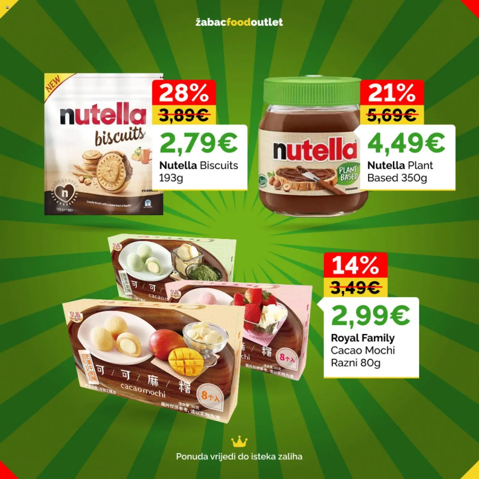 Žabac katalog | vrijedi od 02.03.2026 | Stranica: 32 | Proizvodi: Nutella