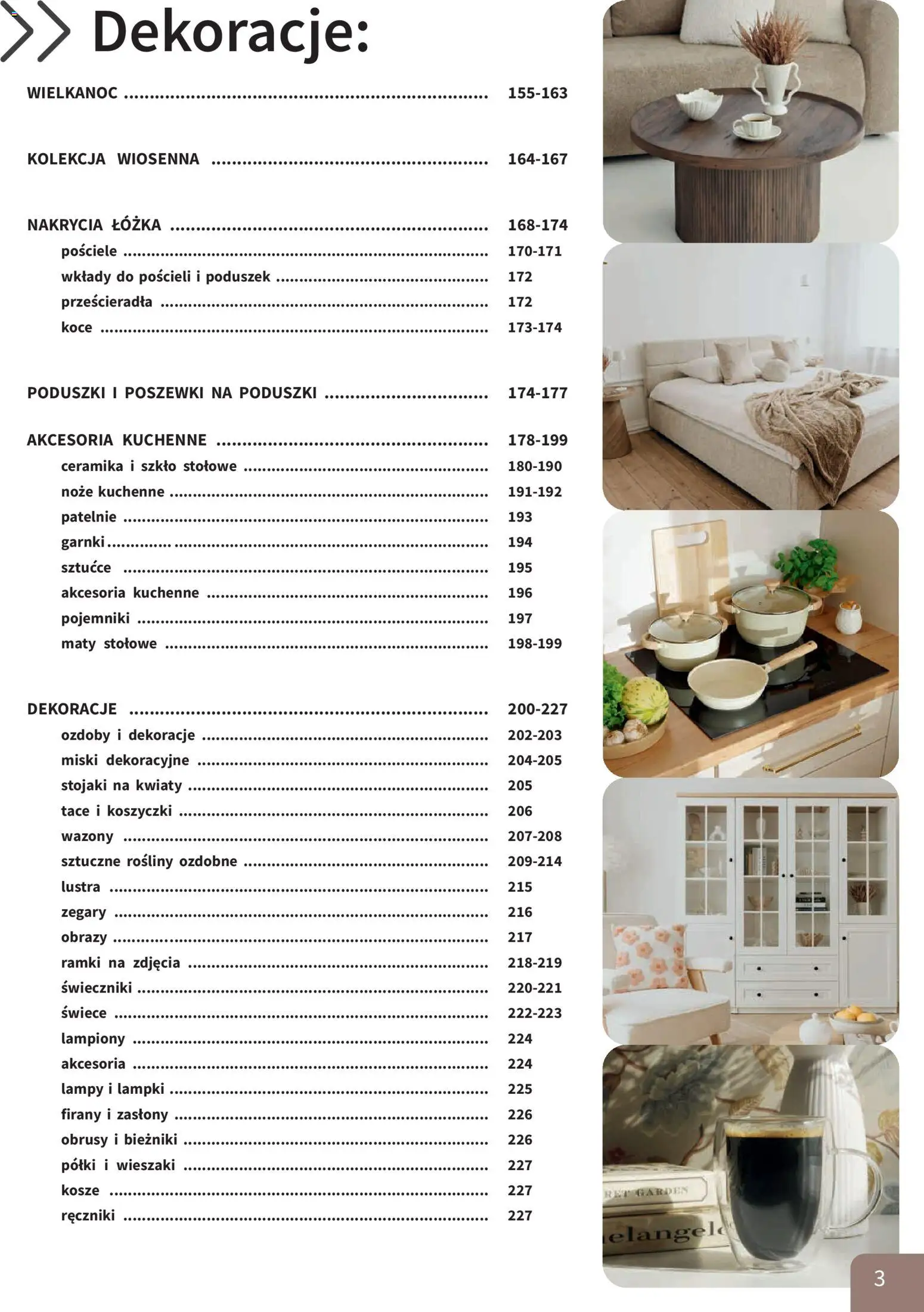 Bodzio Katalog od 01.01.2026 | Strona: 3 | Produkty: Koce, Patelnie, Firany, Zasłony