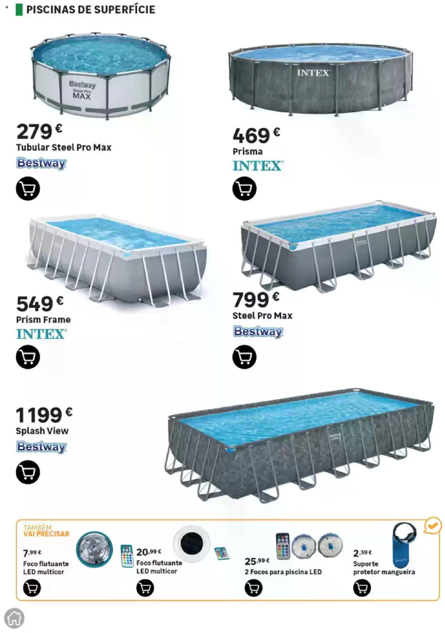 Leroy Merlin Catálogo Jardim │ válido de 12.03.2026 | Página: 68 | Produtos: Piscina, Piscinas, Mangueira