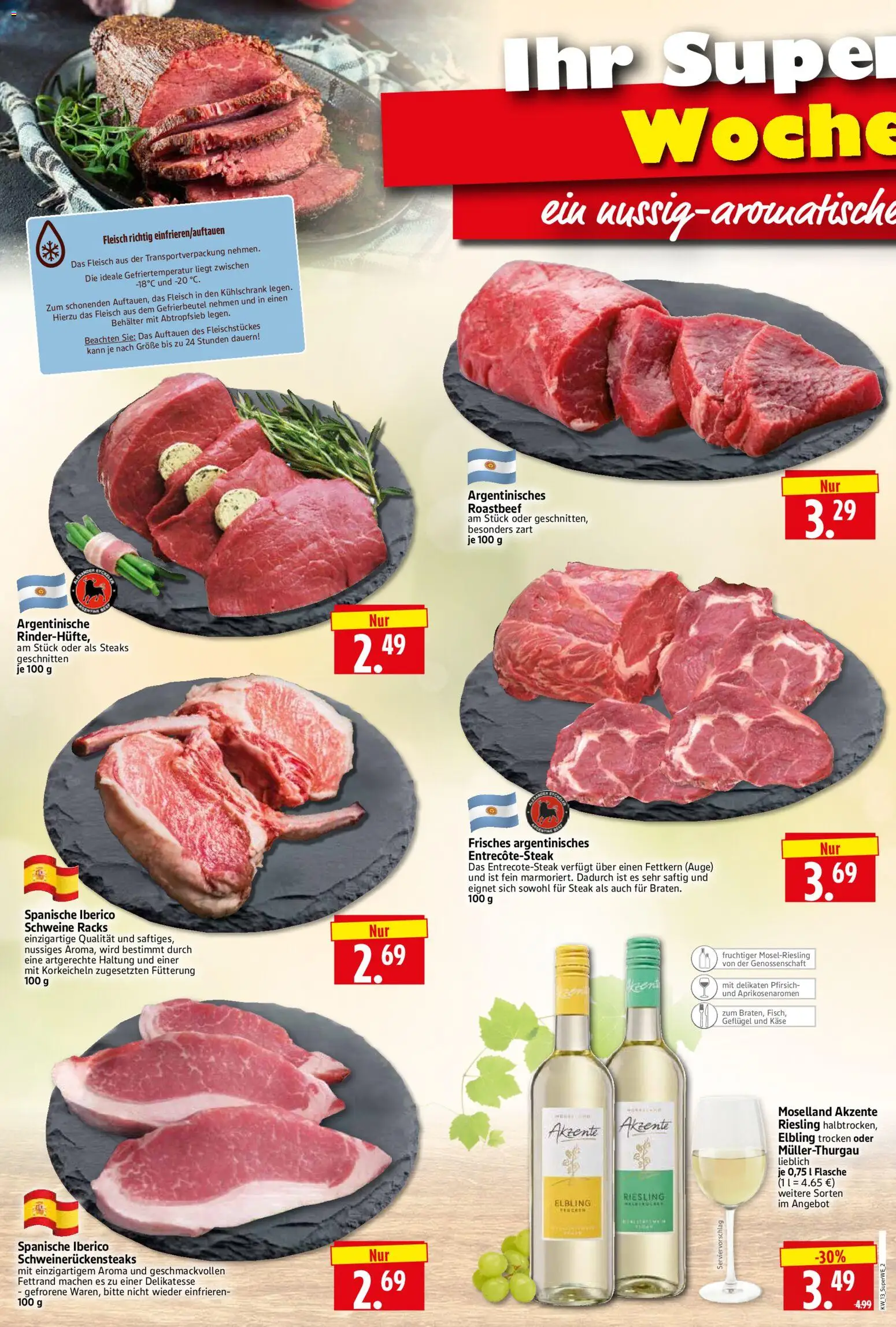 HERKULES Sonderbeilage – gültig ab 26.03.2026 | Seite: 2 | Produkte: Käse, Roastbeef, Pfirsich, Steak