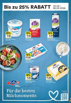 TopCC aktionen ab 23.03.2026 gültig | Seite: 16 | Produkte: Milch, Raclette, Creme