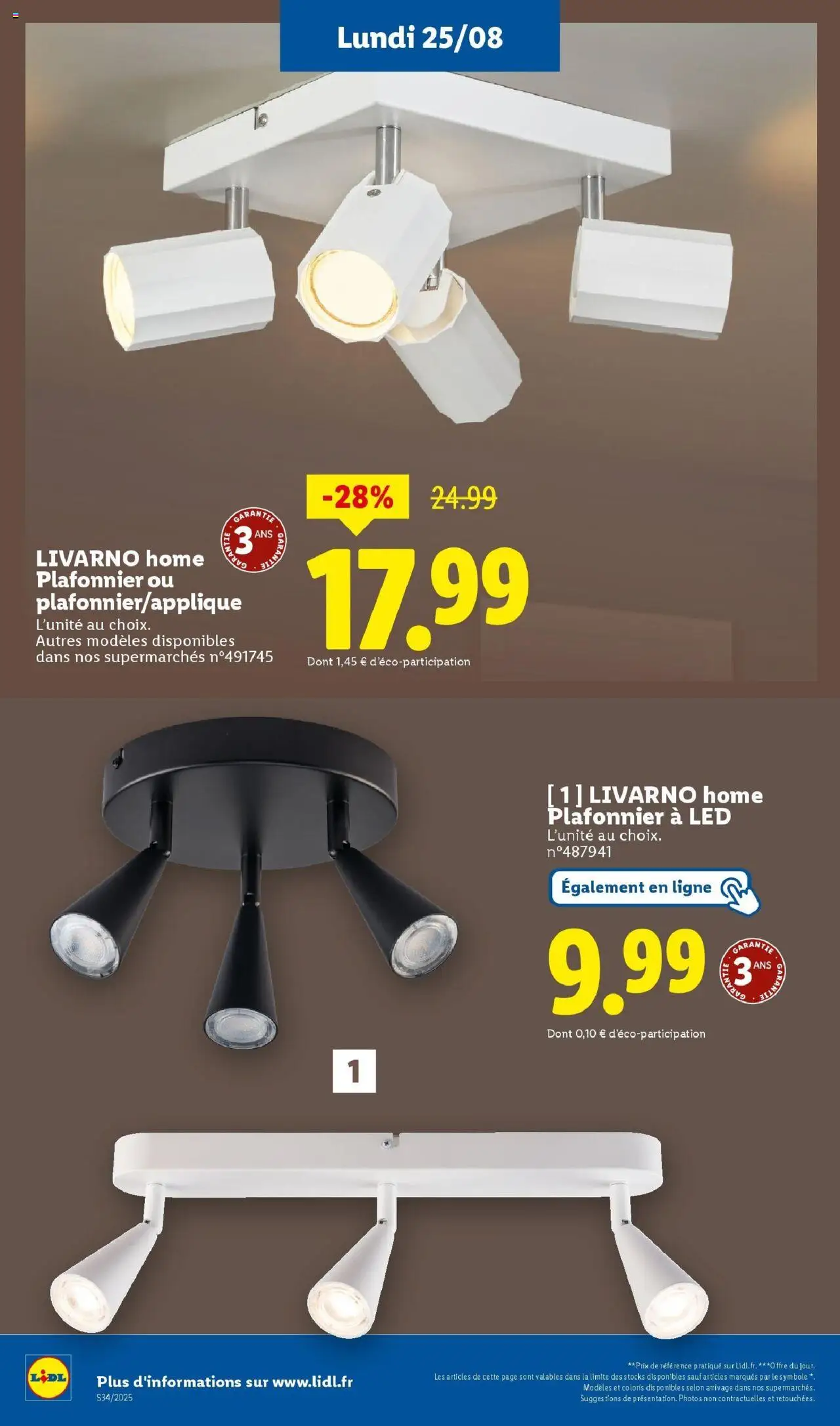 | Page: 14 | Produits: Plafonnier