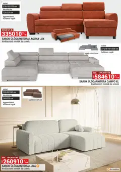 Merkury Market Akciós újság - amely érvényes a következő dátumtól: 02.01.2026 | Oldal: 6 | Termékek: Sarok ülőgarnitúra