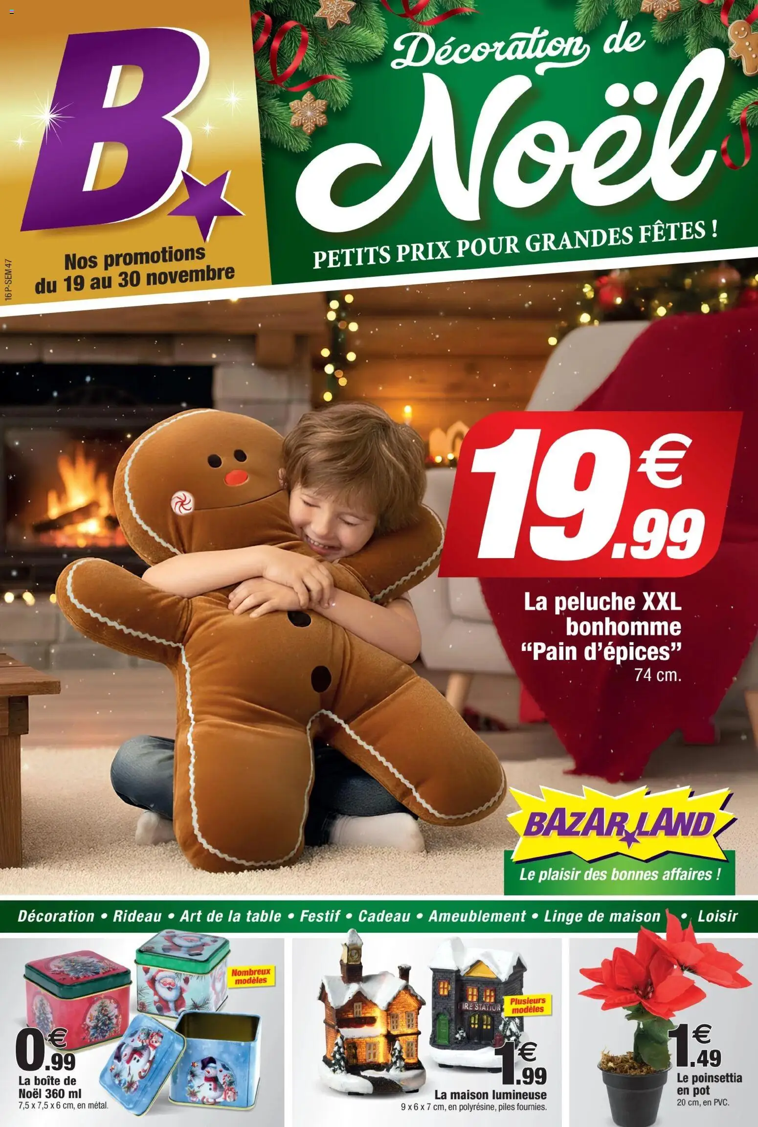 {H1} | Page: 1 | Produits: Poinsettia, Peluche, Decoration de noel, Pain