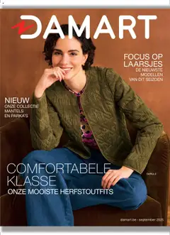 Damart - Folder - Voorbeeld van een folder van Damart, geldig van 15.09.2025