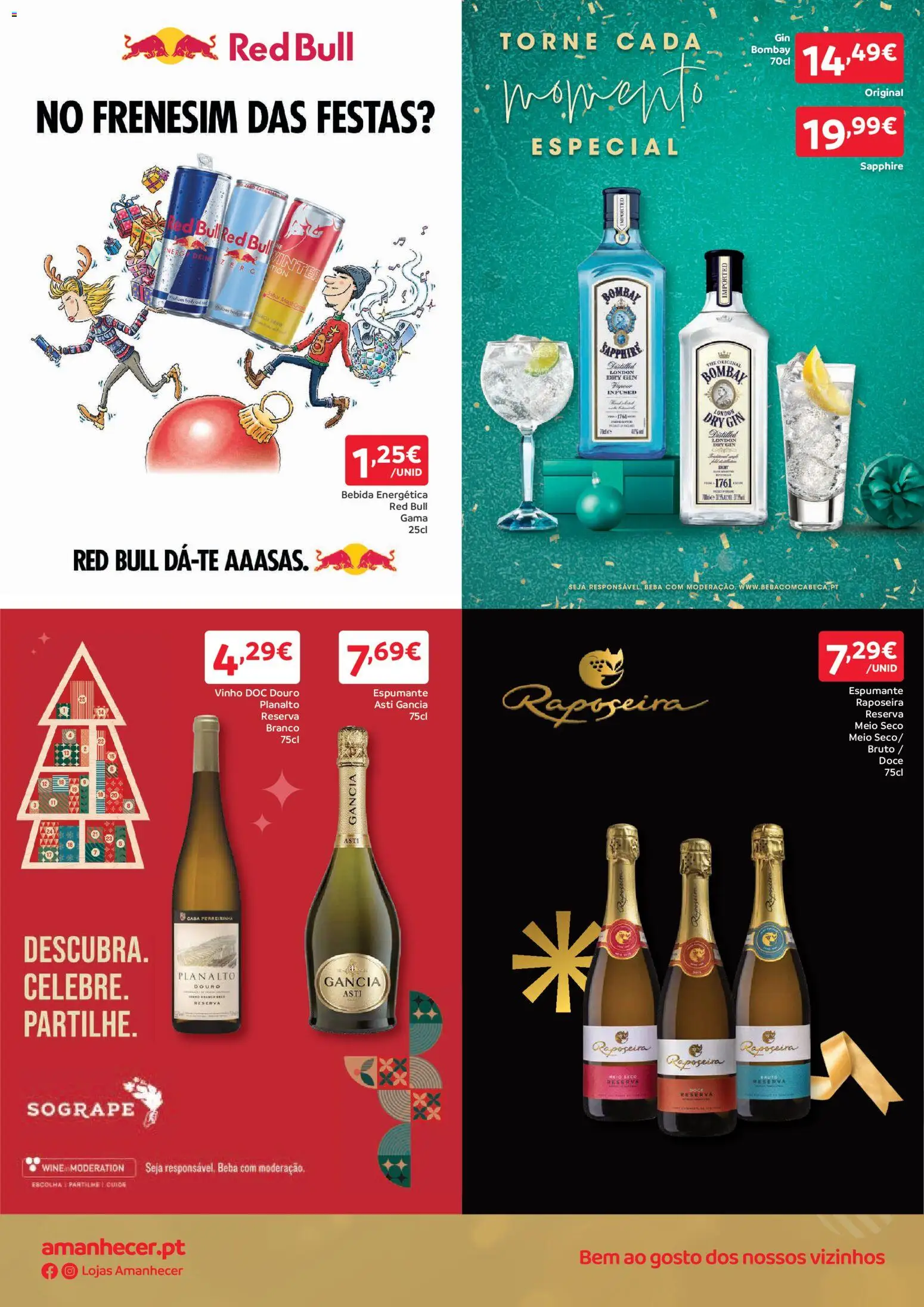 Amanhecer folheto │ válido de 26.12.2025 | Página: 4 | Produtos: Espumante, Vinho, Gin, Bebida