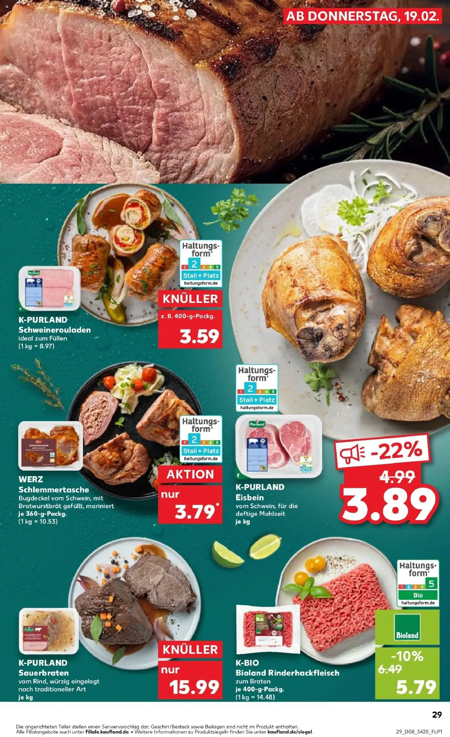 Kaufland prospekt Blankenfelde-Mahlow	 – gültig ab 22.02.2026 | Seite: 29