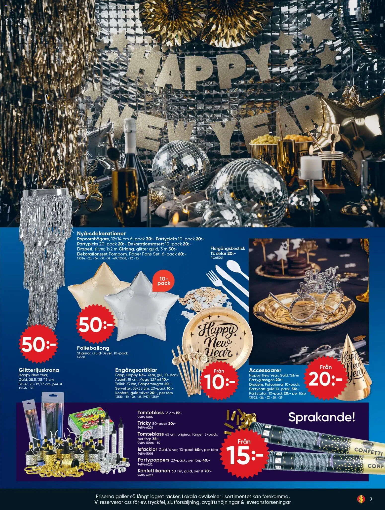 Dollar Store reklamblad aktuell från 22.12.2025 | Sida: 7 | Produkter: Galler