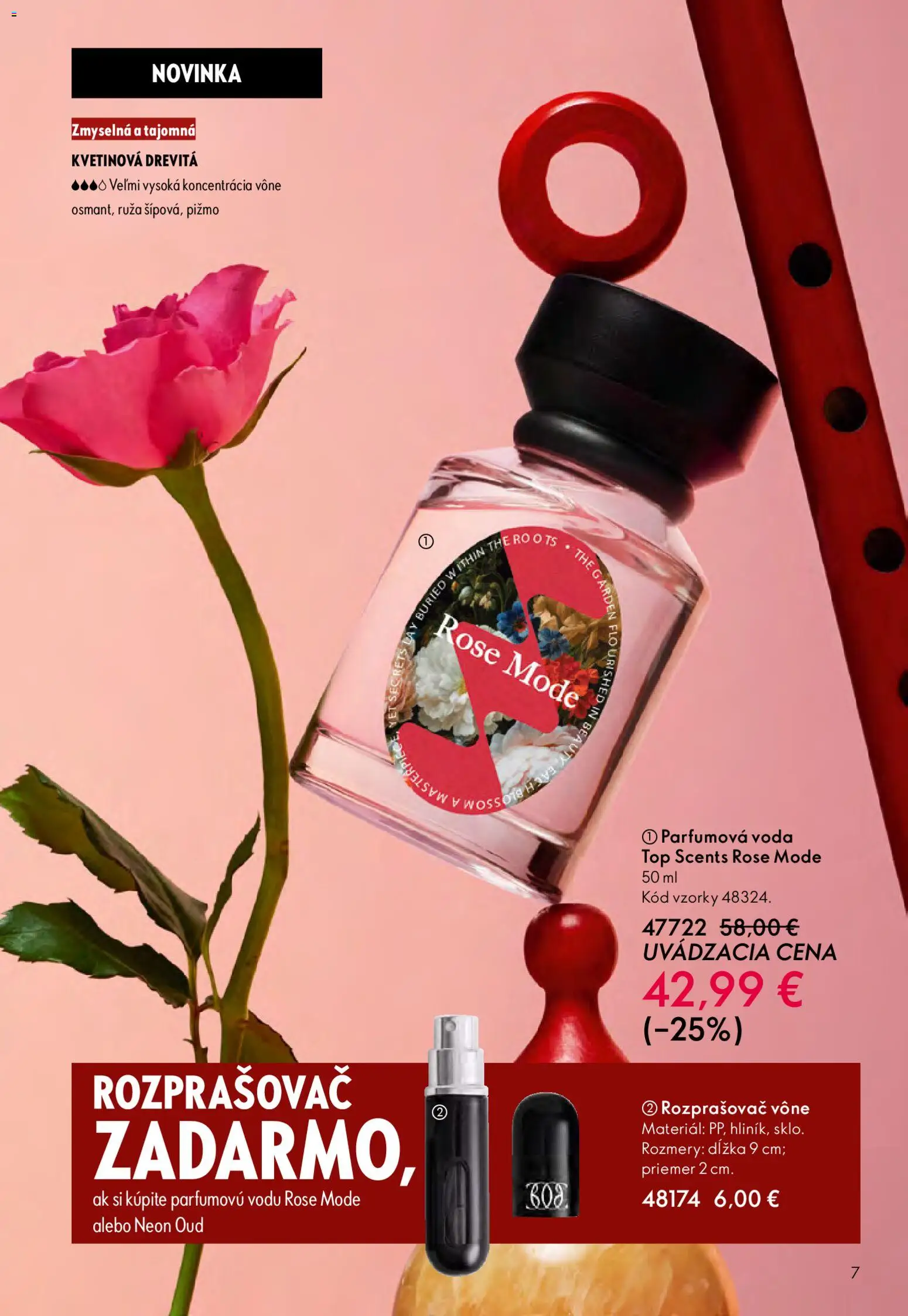 Nové Oriflame akcie – leták je platný od 15.04.2026 | Strana: 7 | Produkty: Voda