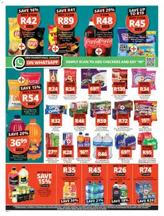 Checkers specials catalogue – valid from 07.04.2026 | Page: 6 | Products: Chocolate, Juice, Sprite, Water
