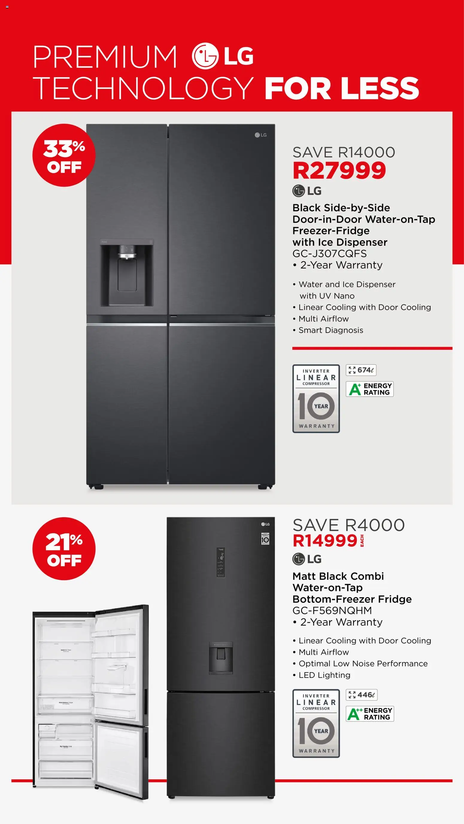 New House and Home catalogue – valid from 07.04.2026 | Page: 2 | Products: Compressor, Fridge, Water
