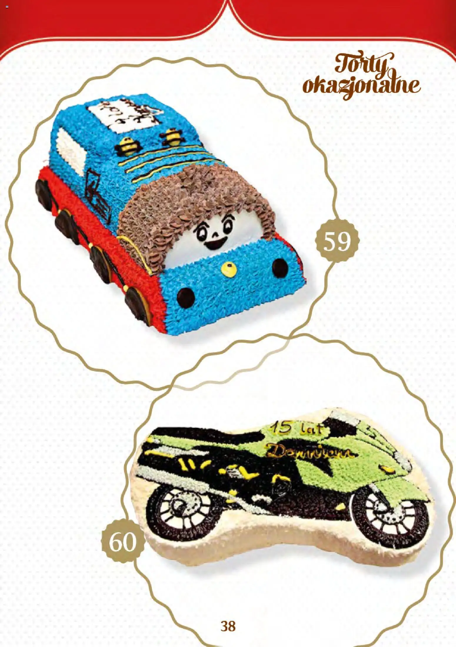 Topaz gazetka - Torty od 27.04.2026 | Strona: 38