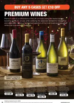 Preview of Booker Wholesale - Autumn News valid from 07.10.2025 | Page: 82 | Products: Apple, Wine, Lemon, Vanilla