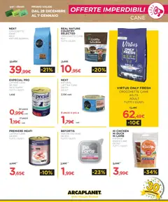 Anteprima del volantino Volantino Arcaplanet	 valido a partire dal 29.12.2025 | Pagina: 3 | Prodotti: Pollo, Maiale, Manzo, Crocchette cane