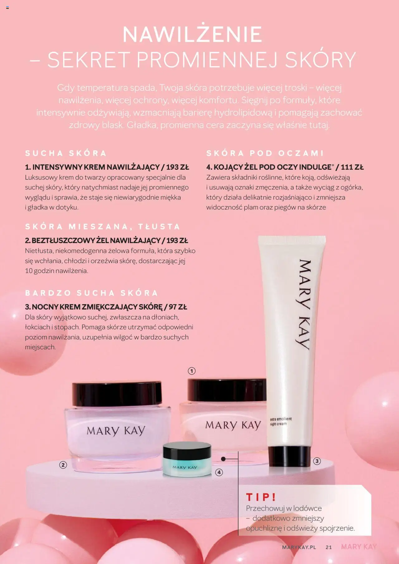 Mary Kay Katalog od 15.10.2025 | Strona: 21 | Produkty: Krem, Krem do twarzy