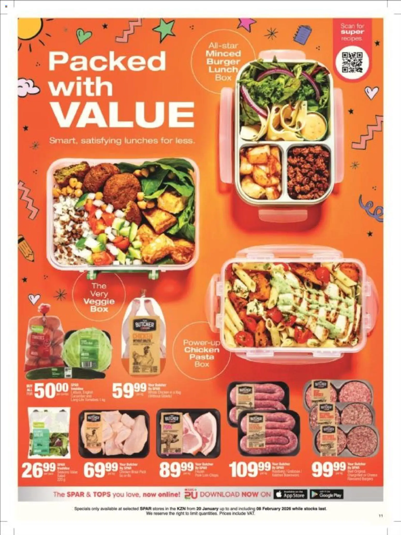 New Superspar catalogue – valid from 20.01.2026 | Page: 21 | Products: Chicken, Pasta